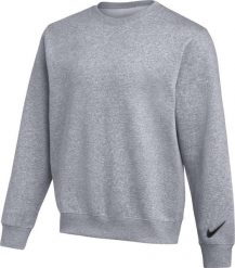 Nike Bluza męska Park 26 Fleece Crew jasnoszara IO9039 063 XS. Szare bluzy męskie Nike, m, bez wzorów, bez ramiączek, bez kaptura. Za 174.94 zł.