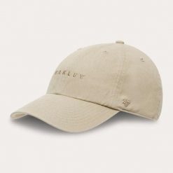 Czapka z daszkiem unisex Oakley 47 SOHO GEN beżowa FOS902103-32F. Brązowe czapki damskie Oakley, bez wzorów, z bawełny, klasyczne. Za 147.40 zł.