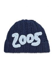 2005 Czapka Crocheted Beanie Granatowy. Niebieskie czapki damskie 2005, na zimę, bez wzorów, z materiału. Za 150.99 zł.