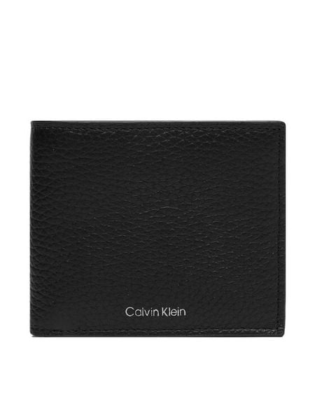 Calvin Klein Portfel LV04D1138G Czarny. Czarne portfele męskie Calvin Klein, bez wzorów, ze skóry. Za 369.99 zł.