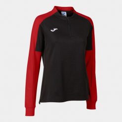 Bluza do piłki nożnej damska Joma Eco Championship. Czarne bluzy damskie Joma, xl, bez wzorów, z materiału, bez ramiączek, bez kaptura. Za 158.35 zł.