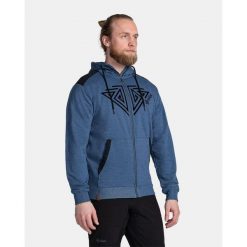 Męska bluza z kapturem Kilpi ADELAN-M. Zielone bluzy męskie Kilpi, m, bez wzorów, z kapturem. Za 189.67 zł.