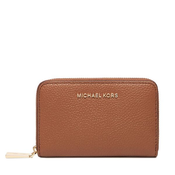 Portfel MICHAEL Michael Kors. Brązowe portfele damskie MICHAEL Michael Kors. Za 224.99 zł.