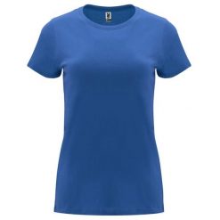 Koszulka Capri Dla Kobiet. Niebieskie bluzki damskie ROLY, bez wzorów, sportowe, bez kołnierzyka, bez ramiączek. Za 34.99 zł.