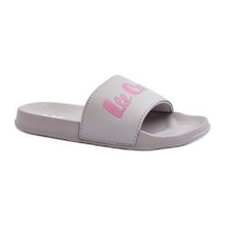 Damskie Klasyczne Klapki Lee Cooper LCW-24-42-2486L Szare. Szare klapki damskie bez wzorów, ze skóry, klasyczne, bez obcasa, bez zapięcia. Za 133.67 zł.