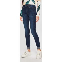 Tommy Jeans - Jeansy 2008. Niebieskie jeansy damskie Tommy Jeans, bez wzorów, z bawełny. Za 429.90 zł.