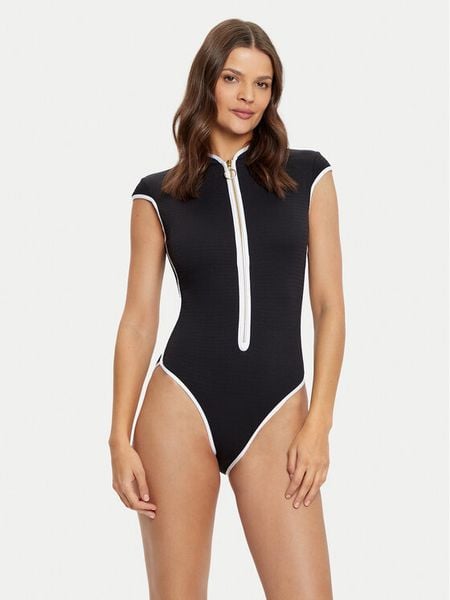 Seafolly Strój kąpielowy Beach Bound 60290-072 Czarny. Czarne stroje kąpielowe damskie Seafolly, bez wzorów, z syntetyku. Za 649.99 zł.