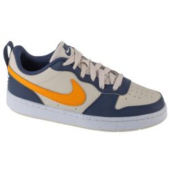 Buty sportowe Sneakersy unisex, Court Borough Low Recraft GS. Brązowe obuwie sportowe damskie Nike, bez wzorów, bez zapięcia, trekkingowe, Nike Court. Za 269.99 zł.