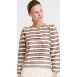 Ażurowy sweter - Wielobarwny. Swetry nierozpinane damskie Reserved, l, w ażurowe wzory, bez kołnierzyka, bez ramiączek. W wyprzedaży za 49.99 zł.