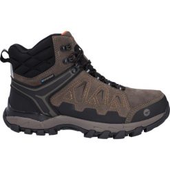 Buty trekkingowe Hi-Tec CHESTNUT ORANGE V LITE EXPLORER WP WODOODPORNE. Brązowe trekkingi męskie Hi-tec, z materiału, bez zapięcia. Za 358.00 zł.
