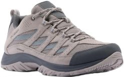 Buty trekkingowe męskie Columbia Crestwood Waterproof szary 44,5 (2100651081). Szare trekkingi męskie Columbia, bez zapięcia. Za 332.64 zł.