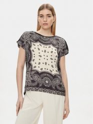 Liu Jo Bluzka MA4116 J7821 Czarny Regular Fit. Czarne bluzki damskie Liu Jo, xs, bez wzorów, z syntetyku, bez kołnierzyka, bez ramiączek. Za 559.99 zł.