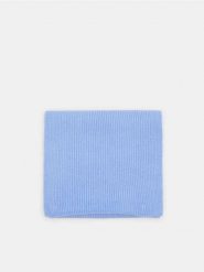 Szalik - niebieski. Niebieskie szaliki damskie Sinsay, bez wzorów, z włókna. Za 35.99 zł.