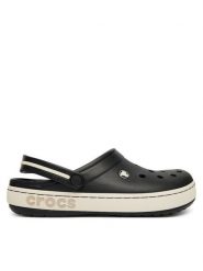 Crocs Klapki Crocband Heritage Clog 213224 Czarny. Czarne klapki męskie Crocs, bez wzorów, z tworzywa sztucznego, bez zapięcia. Za 259.99 zł.