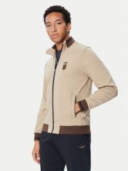 Aeronautica Militare Bluza 262FE2089UF00662 Beżowy ciemny Regular Fit. Brązowe bluzy męskie Aeronautica Militare, m, bez wzorów, z bawełny, bez ramiączek, bez kaptura. Za 664.99 zł.