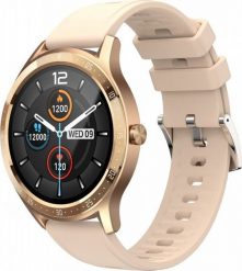 Smartwatch Maxcom Fit FW43 cobalt 2 Beżowy (MAXCOMFW43COBALTGOLD). Brązowe zegarki smartwatch MAXCOM, bez wzorów. Za 194.99 zł.