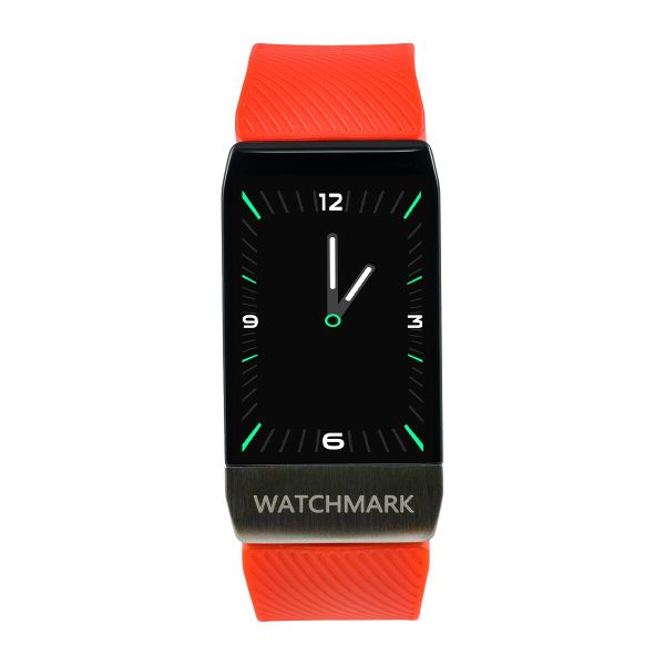 Smartwatch sportowy unisex Watchmark WT1. Czerwone krokomierze watchmark. Za 149.00 zł.