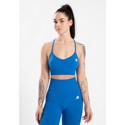 Olivia Bezszwowe Biustonosz sportowy - Niebieski. Niebieskie bielizna sportowa damska GORILLA WEAR, s, bez wzorów. Za 191.00 zł.