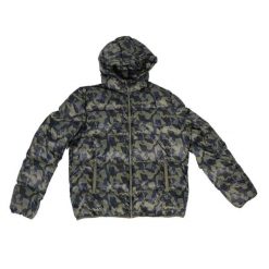 Kurtka JOTT JAVA PRINT Zielony. Zielone kurtki męskie Jott, m, bez wzorów, z tkaniny, bez kaptura. Za 616.99 zł.