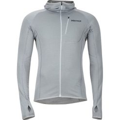 Kurtka polarowa "Neothermo" w kolorze szarym. Szare kurtki męskie Marmot, m, bez wzorów, z materiału, bez kaptura. W wyprzedaży za 295.95 zł.
