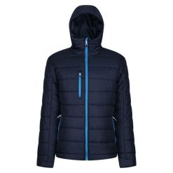 Męska Ocieplana Kurtka Navigate. Niebieskie kurtki męskie Regatta, m, bez wzorów, z puchu, sportowe, bez kaptura. Za 320.99 zł.