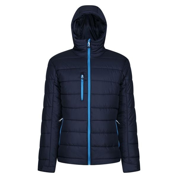 Męska Ocieplana Kurtka Navigate. Niebieskie kurtki męskie Regatta, m, bez wzorów, z puchu, sportowe, bez kaptura. Za 320.99 zł.