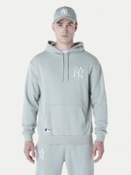 New Era Bluza New York Yankees MLB League 60596175 Zielony Regular Fit. Zielone bluzy męskie New Era, m, bez wzorów, z bawełny, bez ramiączek, bez kaptura. Za 179.99 zł.