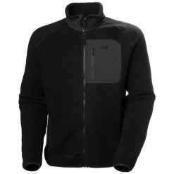 Kurtka z dresu Helly Hansen Panorama Pile Block. Czarne kurtki męskie Helly Hansen, bez wzorów, z dresówki, sportowe, bez kaptura. W wyprzedaży za 562.65 zł.