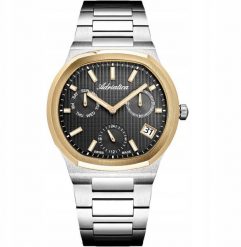 Zegarek Adriatica Zegarek męski Adriatica A8349.2116QF srebrny. Szare zegarki męskie Adriatica, bez wzorów, srebrne. Za 1,280.00 zł.