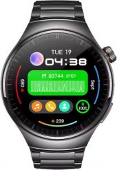 Smartwatch Zeblaze Zeblaze Smartwatch Thor Ultra Elite Black Elitarna Czerń ze Stalowym Pasek. Czarne zegarki smartwatch Zeblaze, bez wzorów. Za 545.11 zł.