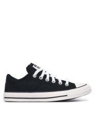 Converse Trampki Chuck Taylor All Star Madison Canvas 563508C Czarny. Czarne trampki i tenisówki damskie Converse, bez wzorów, z materiału, bez zapięcia. Za 299.99 zł.