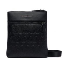 Saszetka Armani Exchange. Czarne saszetki i nerki męskie Armani Exchange, bez wzorów. Za 429.99 zł.