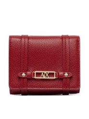 Armani Exchange Portfel XW002613 AF15632 U5102 Czerwony. Czerwone portfele damskie Armani Exchange, ze skóry. Za 329.99 zł.