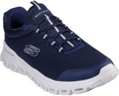 Skechers Skechers buty sportowe Glide-Step Sylo 233012-NVY 41,5. Buty sportowe męskie Skechers, bez wzorów, bez zapięcia. Za 329.99 zł.