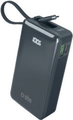 SBS TTBB10000LCDTCPD20B bank mocy 10000 mAh Niebieski. Niebieskie powerbanki SBS Mobile. Za 116.14 zł.