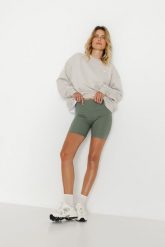 KOLARKI SUZANE OLIWKA L - Flawless. Szorty damskie Flawless, bez wzorów, z bawełny, eleganckie. Za 149.00 zł.