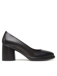 ECCO Czółenka Sculpted LX 55 22260301001 Czarny. Czarne czółenka damskie ecco, bez wzorów, ze skóry, bez obcasa, bez zapięcia. Za 379.99 zł.