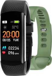 Smartband Rubicon RNCE59 Czarny + Zielony Pasek. Czarne smartbandy Rubicon. Za 139.00 zł.