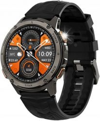 Smartwatch Maxcom Smartwatch Maxcom FW110 Titan Chronos 450 mAh 1.43 AMOLED ATS3085L Czarny. Czarne zegarki smartwatch MAXCOM, bez wzorów. Za 987.80 zł.