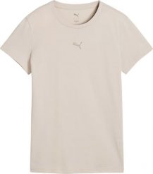 Puma Koszulka damska Puma Ess Centered Cat Logo Tee jasnobeżowa 692916 82 2XL. Brązowe bluzki damskie Puma, xl, bez wzorów, bez kołnierzyka, bez ramiączek. Za 98.99 zł.