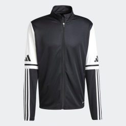 Bluza piłkarska ADIDAS Squadra 25 treningowa. Bluzy damskie Adidas, l, bez wzorów, z materiału, sportowe, bez ramiączek, bez kaptura. Za 199.99 zł.