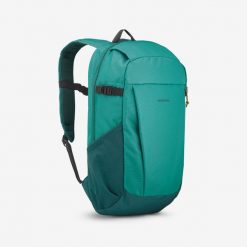 Plecak turystyczny Quechua Arpenaz NH100 20 litrów. Czarne plecaki męskie QUECHUA, bez wzorów, sportowe. Za 59.99 zł.