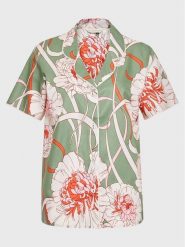 Cyberjammies Koszulka piżamowa Sage CY9582 Zielony Regular Fit. Zielone koszule nocne damskie Cyberjammies, bez wzorów, z bawełny, bez ramiączek. Za 179.99 zł.