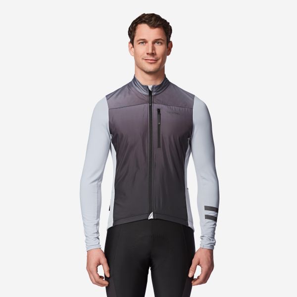 Koszulka rowerowa szosowa Van Rysel EDR długi rękaw. Czarne bluzy męskie VAN RYSEL, na zimę, l, bez wzorów, z materiału, sportowe, bez ramiączek, bez kaptura. Za 179.99 zł.