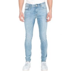 Jack & Jones Liam Dżinsy Niebieski. Niebieskie jeansy męskie Jack & Jones, z bawełny. Za 223.95 zł.