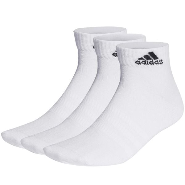 Skarpety adidas Thin and Light Ankle Socks 3P. Czarne skarpetki damskie Adidas, bez wzorów, z bawełny. Za 51.00 zł.