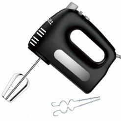 Mikser Duronic Oliver Voltz 5OV51110WB mikser ręczny 500 W 6 prędkości funkcja turbo czarny 5OV51110WB (3800238910334). Czarne miksery Duronic. Za 108.06 zł.