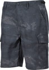 MFH Spodnie US Bermuda BDU Rip Stop HDT-camo LE L. Zielone spodnie sportowe męskie MFH, l, bez wzorów. Za 206.00 zł.