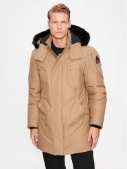 Moose Knuckles Kurtka puchowa Original Stirling M32MP261S Brązowy Regular Fit. Brązowe kurtki męskie Moose Knuckles, m, bez wzorów, z bawełny, bez kaptura. Za 5,589.00 zł.