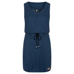 Sukienka damska LOAP Necla bez rękawów, niebieska, XL. Niebieskie sukienki damskie Lolë, na co dzień, xl, bez wzorów, sportowe, bez kołnierzyka, bez ramiączek, sportowe. Za 200.99 zł.